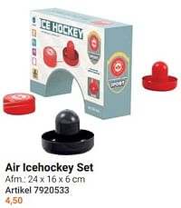 Air icehockey set-Huismerk - Lobbes