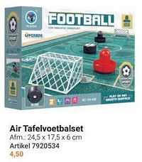 Air tafelvoetbalset-Huismerk - Lobbes