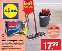 Promotions Set de nettoyage ultramax - Vileda - Valide de 18/09/2024 à 24/09/2024 chez Lidl