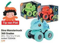 Dino monstertruck 360 graden-Huismerk - Lobbes