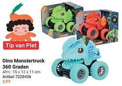 Dino monstertruck 360 graden