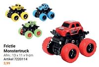 Frictie monstertruck-Huismerk - Lobbes