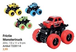 Frictie monstertruck