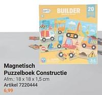 Magnetisch puzzelboek constructie-Huismerk - Lobbes