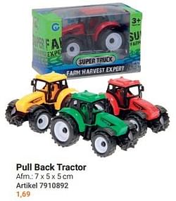 Pull back tractor