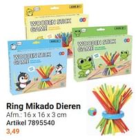 Ring mikado dieren-Huismerk - Lobbes