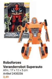 Roboforces veranderrobot superauto-Toi Toys