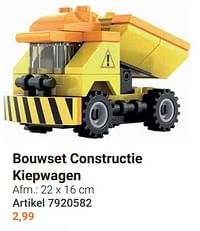 Bouwset constructie kiepwagen-Huismerk - Lobbes