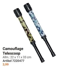 Camouflage telescoop-Huismerk - Lobbes