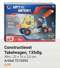 Constructieset takelwagen-Huismerk - Lobbes