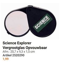 Science explorer vergrootglas opvouwbaar-Science Explorer