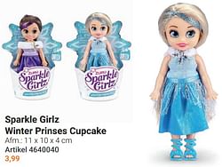 Sparkle girlz winter prinses cupcake