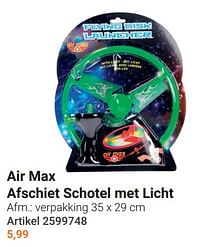 Air max afschiet schotel met licht-Air Max