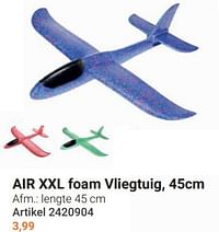 Air xxl foam vliegtuig-Huismerk - Lobbes