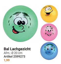 Bal lachgezicht