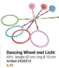 Dancing wheel met licht-Huismerk - Lobbes