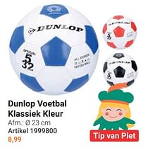 Dunlop voetbal klassiek kleur-Dunlop