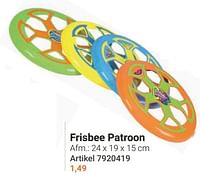 Frisbee patroon-Huismerk - Lobbes