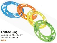 Frisbee ring-Huismerk - Lobbes