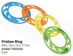 Frisbee ring