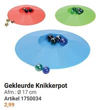 Gekleurde knikkerpot-Huismerk - Lobbes