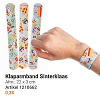 Klaparmband sinterklaas-Huismerk - Lobbes