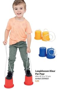 Loopklossen kleur-Huismerk - Lobbes