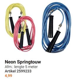 Neon springtouw