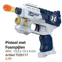 Pistool met foampijlen-Huismerk - Lobbes