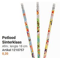 Potlood sinterklaas-Huismerk - Lobbes