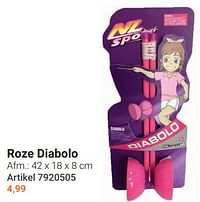 Roze diabolo-Huismerk - Lobbes