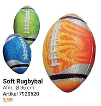 Soft rugbybal-Huismerk - Lobbes