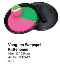 Vang- en werpspel klittenband-Huismerk - Lobbes