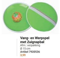 Vang- en werpspel met zuignapbal-Huismerk - Lobbes