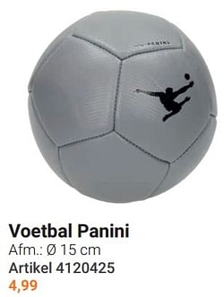 Voetbal panini