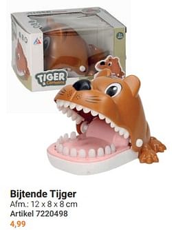 Bijtende tijger