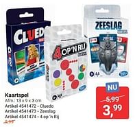 Promoties Kaartspel - Hasbro - Geldig van 11/09/2024 tot 05/12/2024 bij Lobbes