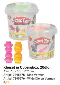 Kleiset in opbergbox