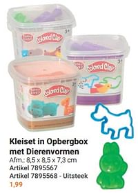 Kleiset in opbergbox met dierenvormen-Huismerk - Lobbes