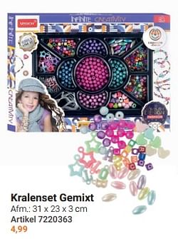 Kralenset gemixt