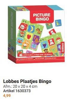 Lobbes plaatjes bingo