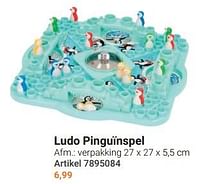 Ludo pinguïnspel-Huismerk - Lobbes