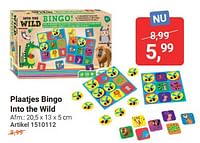 Plaatjes bingo into the wild-Huismerk - Lobbes