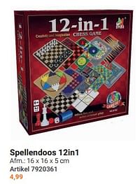 Spellendoos 12in1-Huismerk - Lobbes