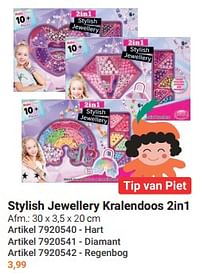 Stylish jewellery kralendoos 2in1-Huismerk - Lobbes