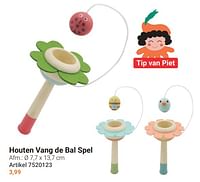 Houten vang de bal spel-Huismerk - Lobbes