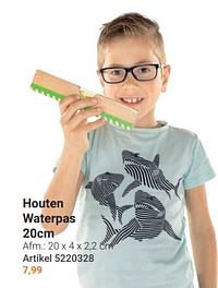 Houten waterpas-Goki