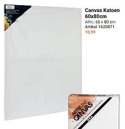 Canvas katoen