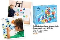 Coblo knikkerbaan magnetisch bouwspeelgoed-Coblo