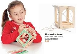 Houten lantaarn